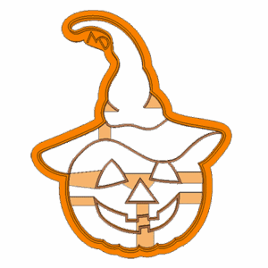 Halloween Tök sityakban mintás kiszúró