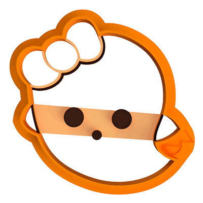 Halloween szellem lány #2 mintás kiszúró