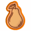 Körte #2 kiszúró és nyomda