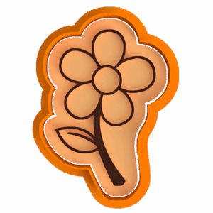 Virág #20 kiszúró és nyomda