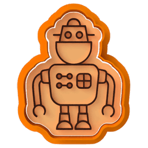 Robot #3 kiszúró és nyomda