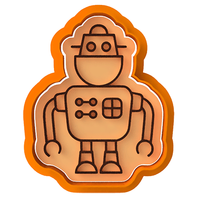 Robot #3 kiszúró és nyomda