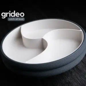 GRIDEO asztali tároló háromrekeszes rendszerező betéttel