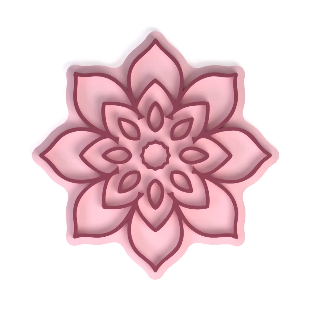 Réteges virágmandala - Image 7