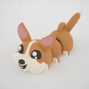 Corgi – flexi kulcstartó